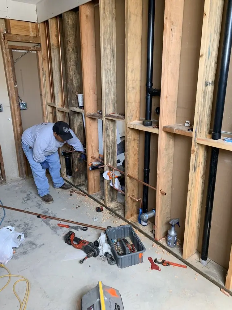 Commercial rough-in plumbing for Water Heater Replacement in Lake Kathryn Heights
